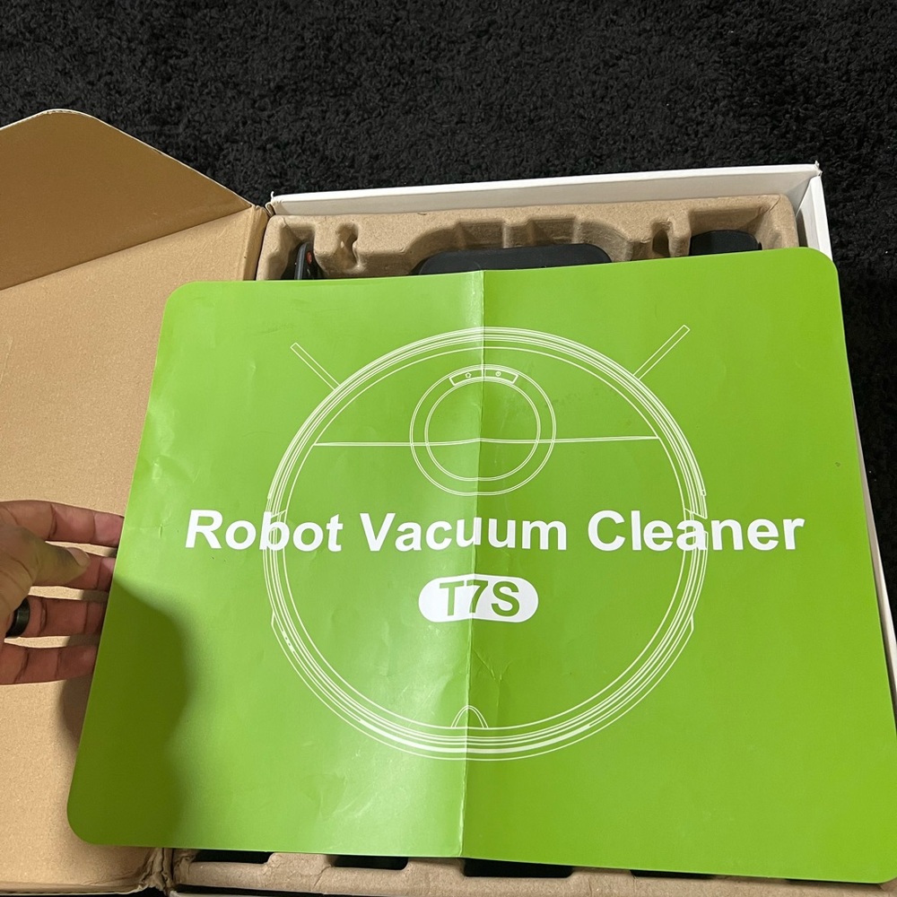 Green Robot Vacuum Cleaner T7S